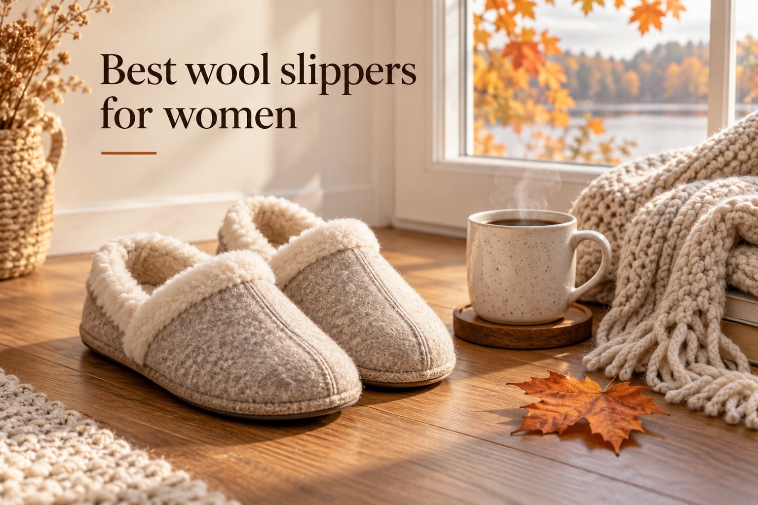 Best wool slippers for women