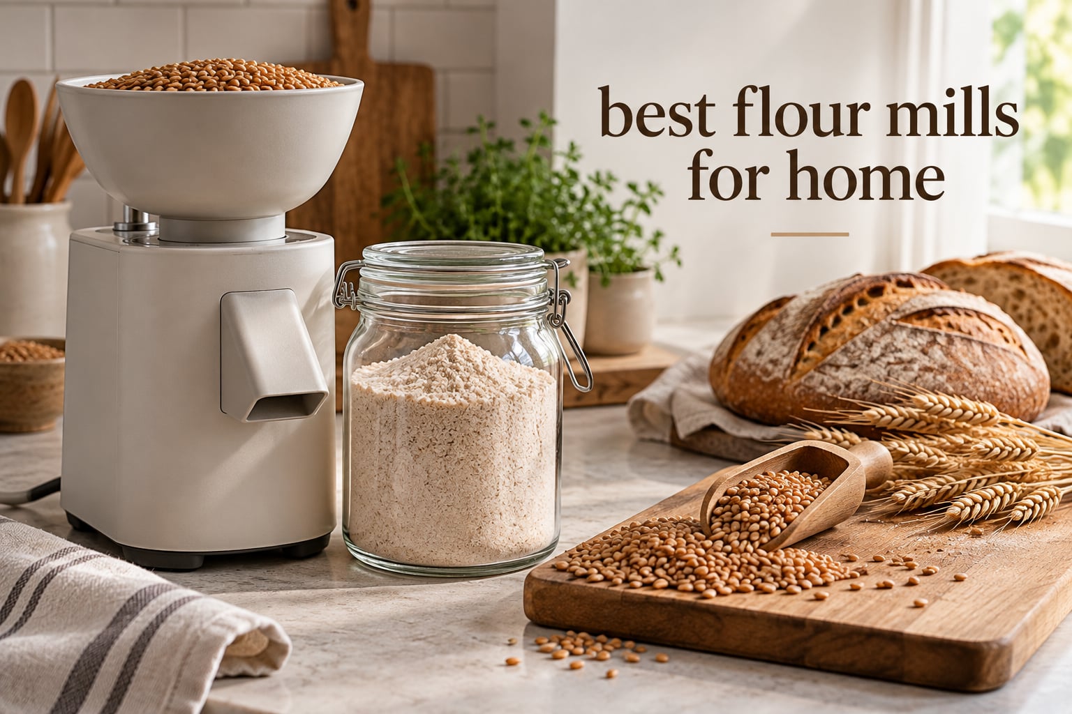 best flour mills for home