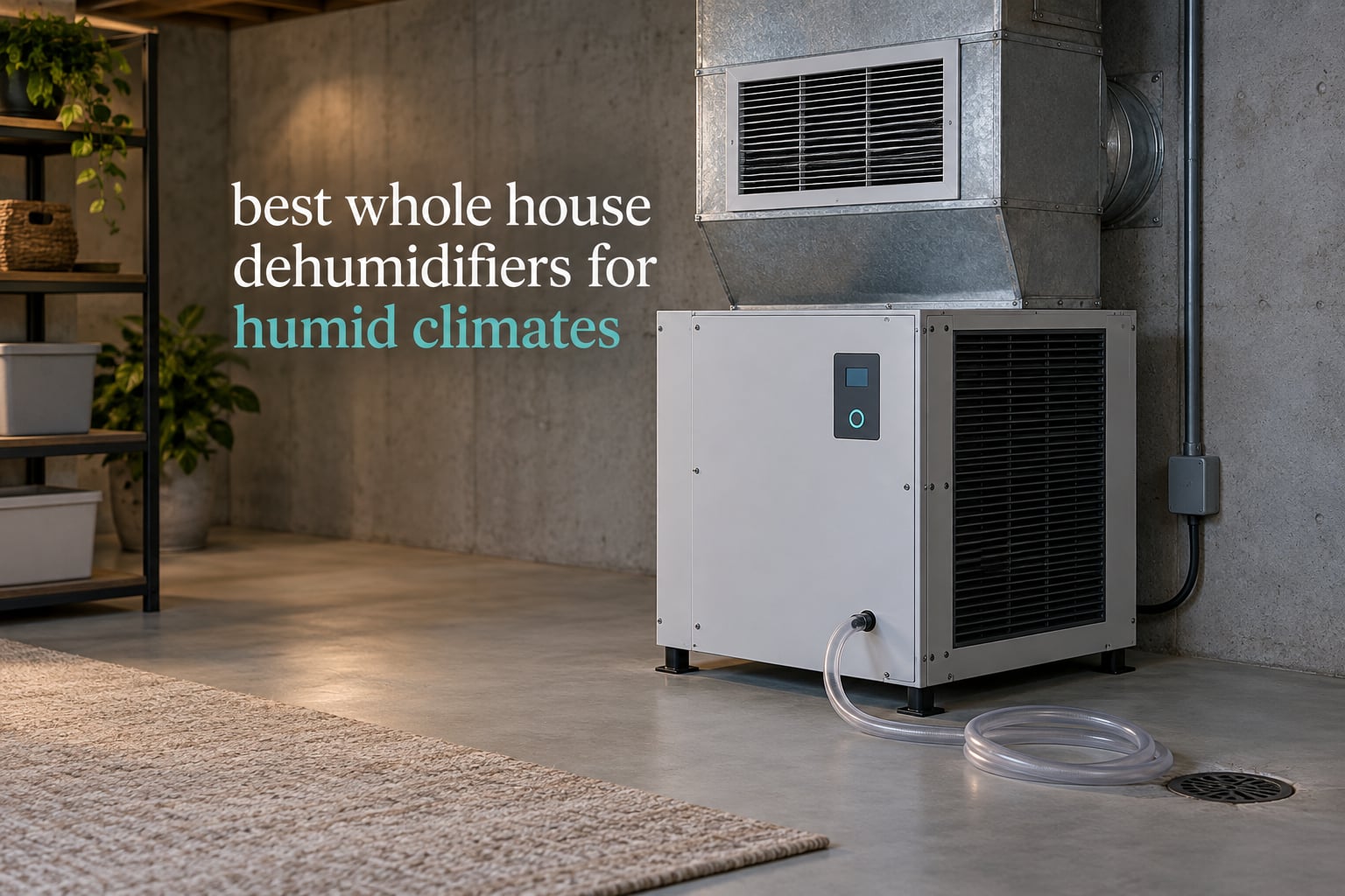 best whole house dehumidifiers for humid climates