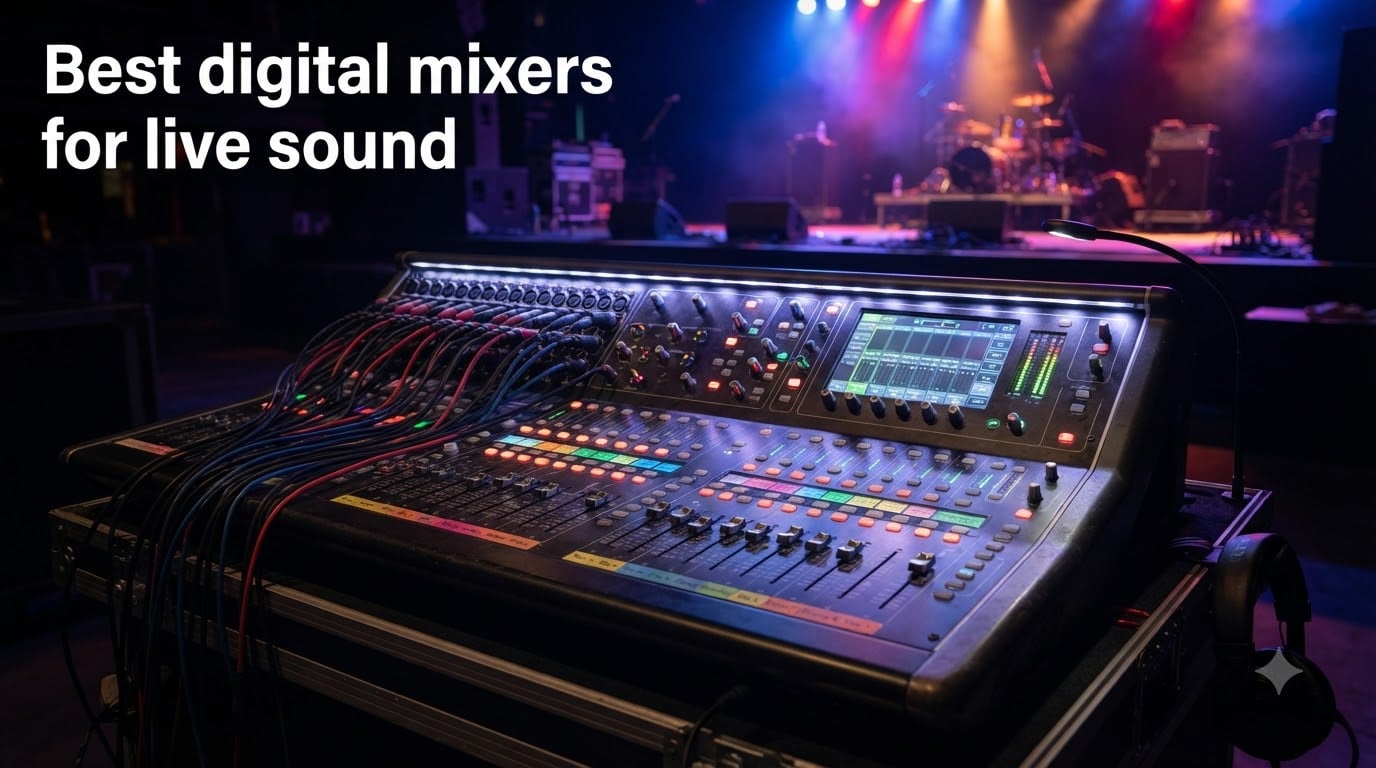 Best digital mixers for live sound