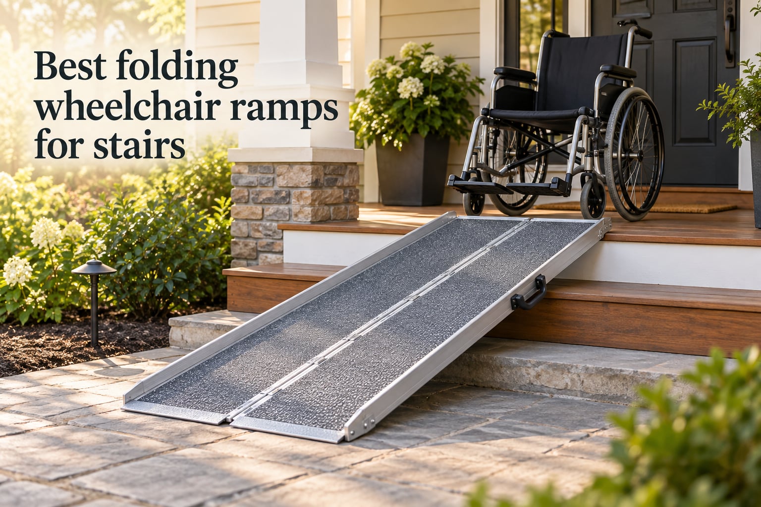 Best folding wheelchair ramps for stairs