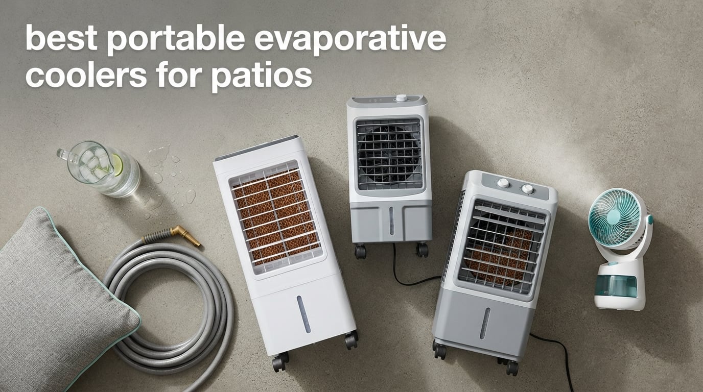 best portable evaporative coolers for patios