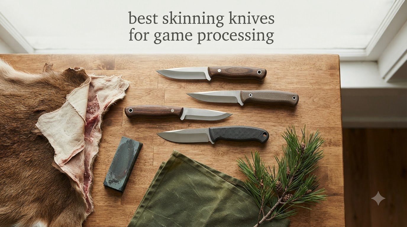 best skinning knives for game processing