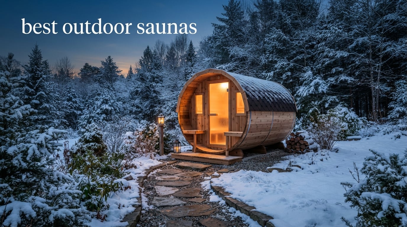 best outdoor saunas