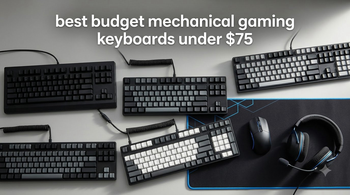 best budget mechanical gaming keyboards under $75