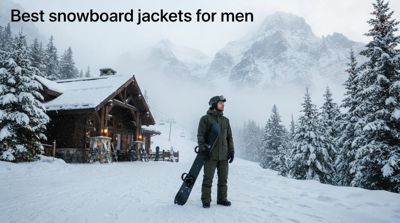 Best snowboard jackets for men