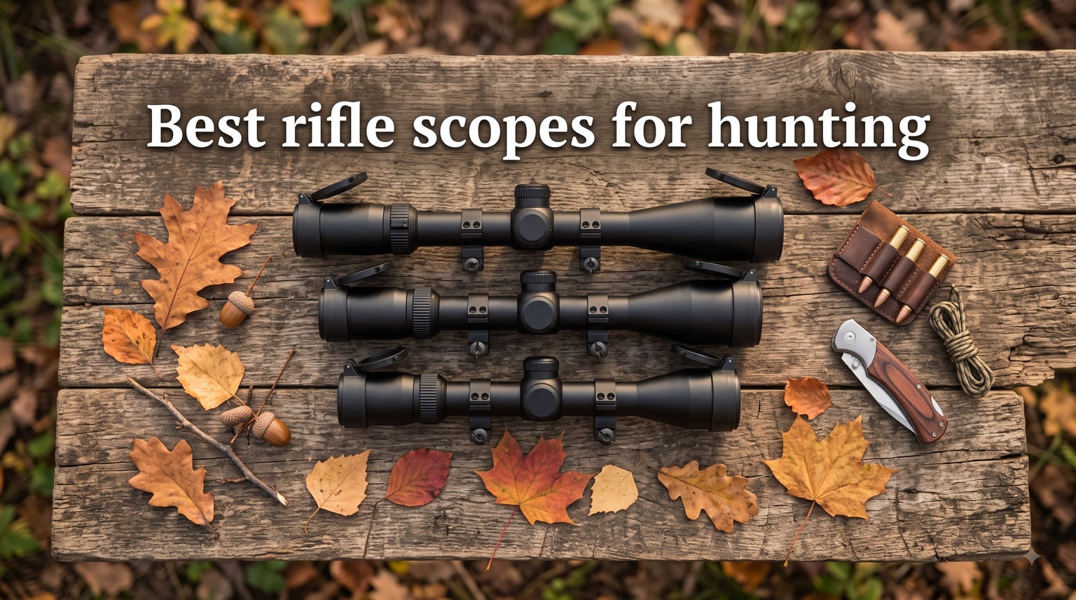 Best rifle scopes for hunting