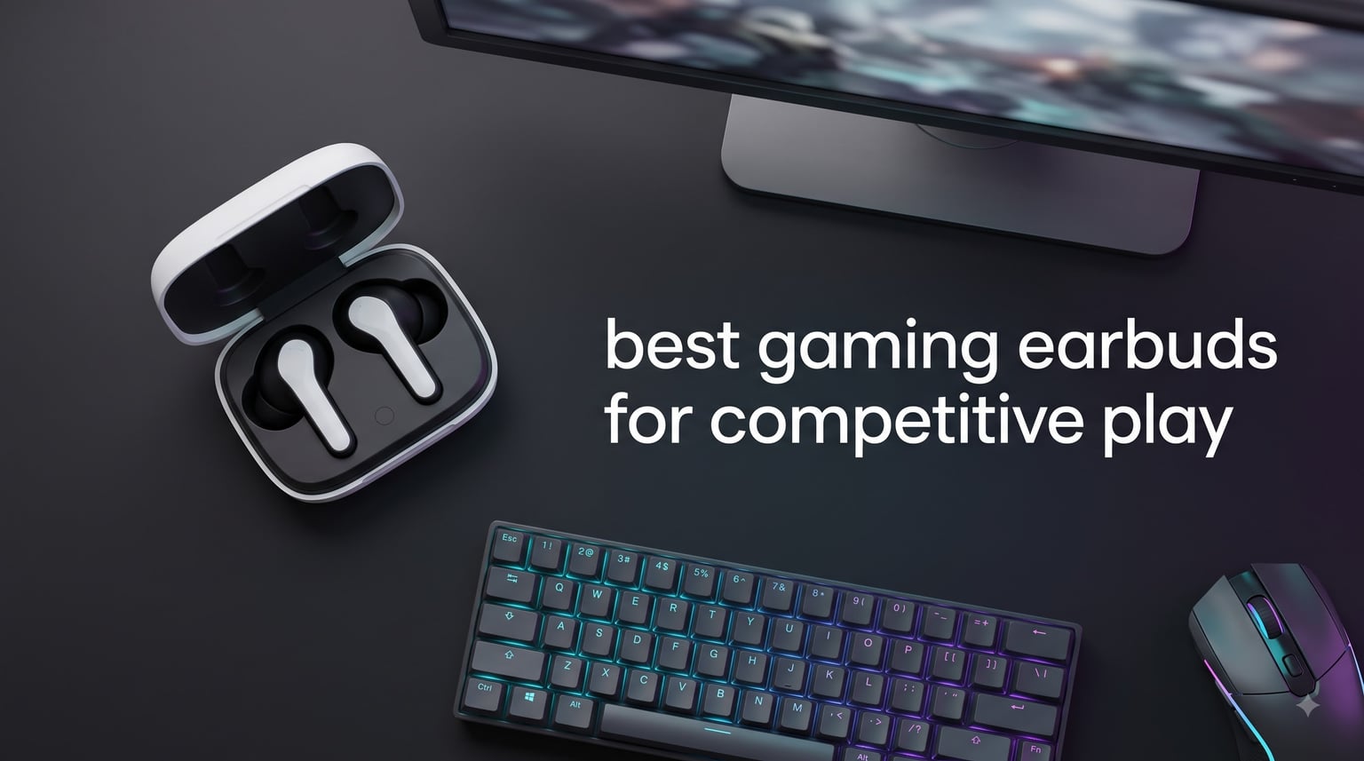best gaming earbuds for competitive play