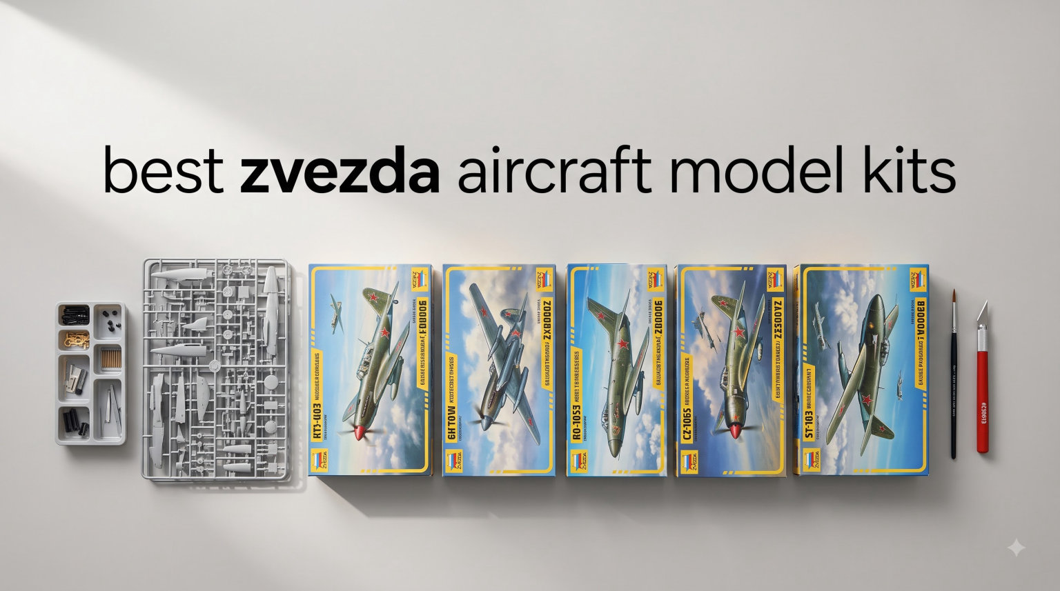 best zvezda aircraft model kits