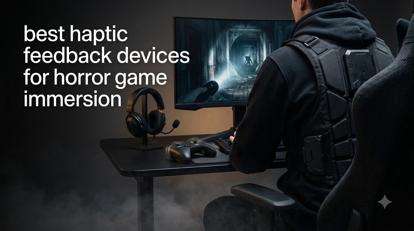 best haptic feedback devices for horror game immersion