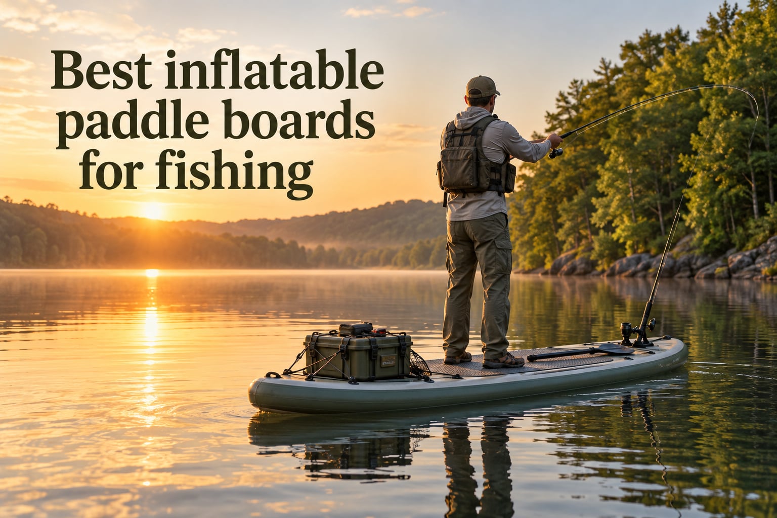 Best inflatable paddle boards for fishing