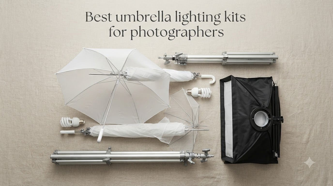 Best umbrella lighting kits for photographers