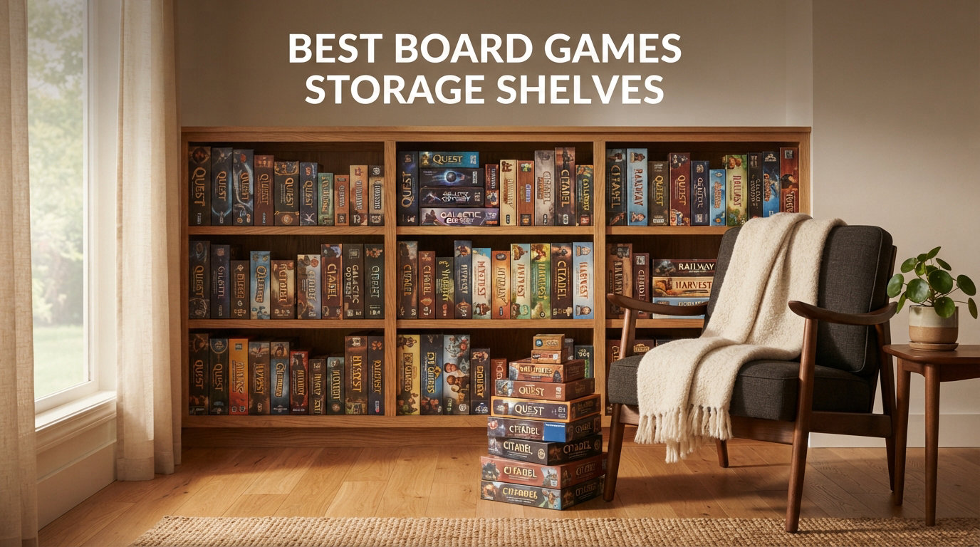 best board games storage shelves