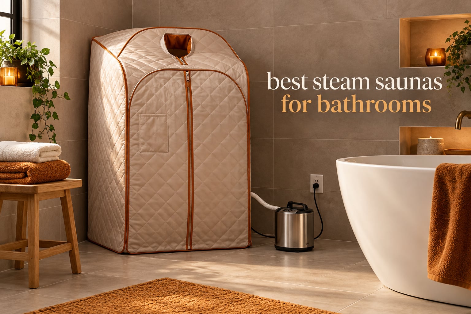best steam saunas for bathrooms