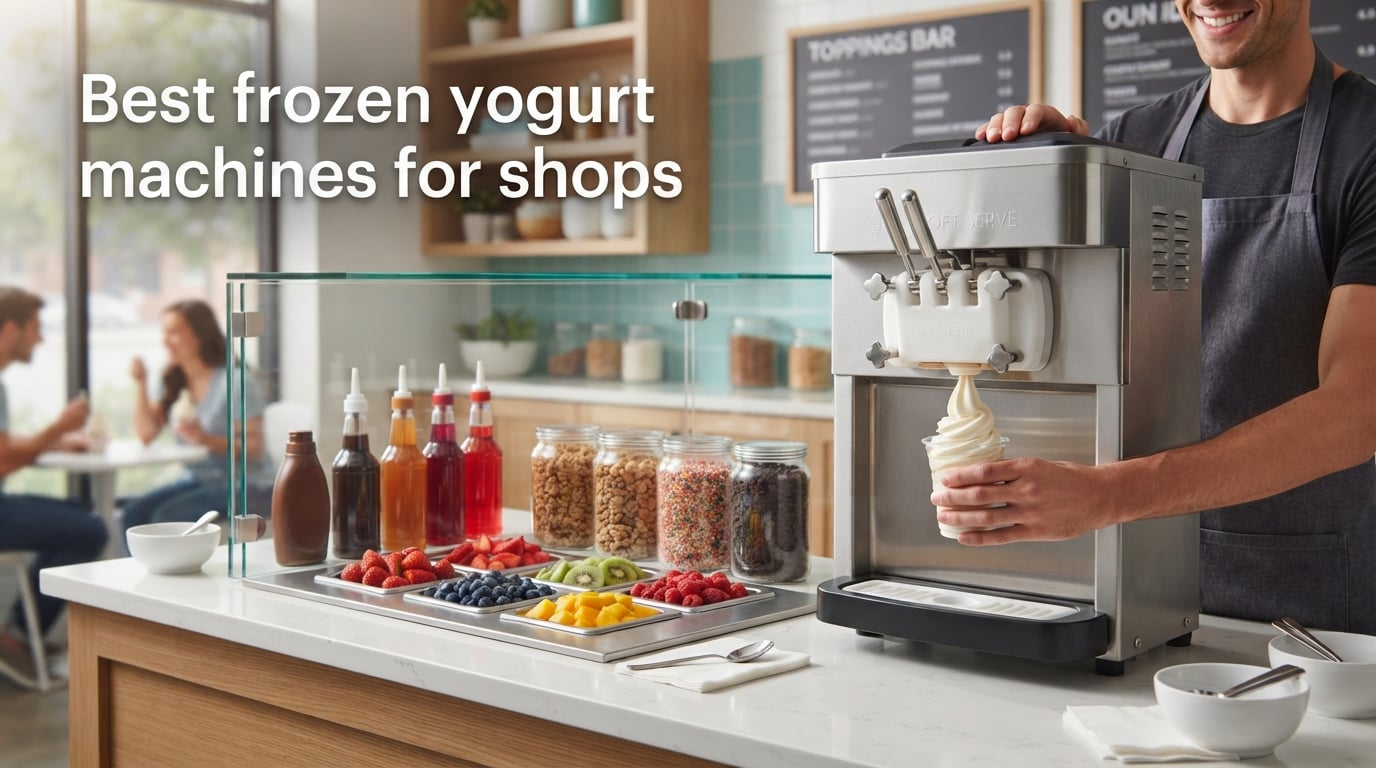 Best frozen yogurt machines for shops