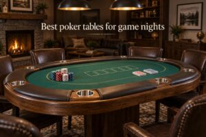 Best poker tables for game nights