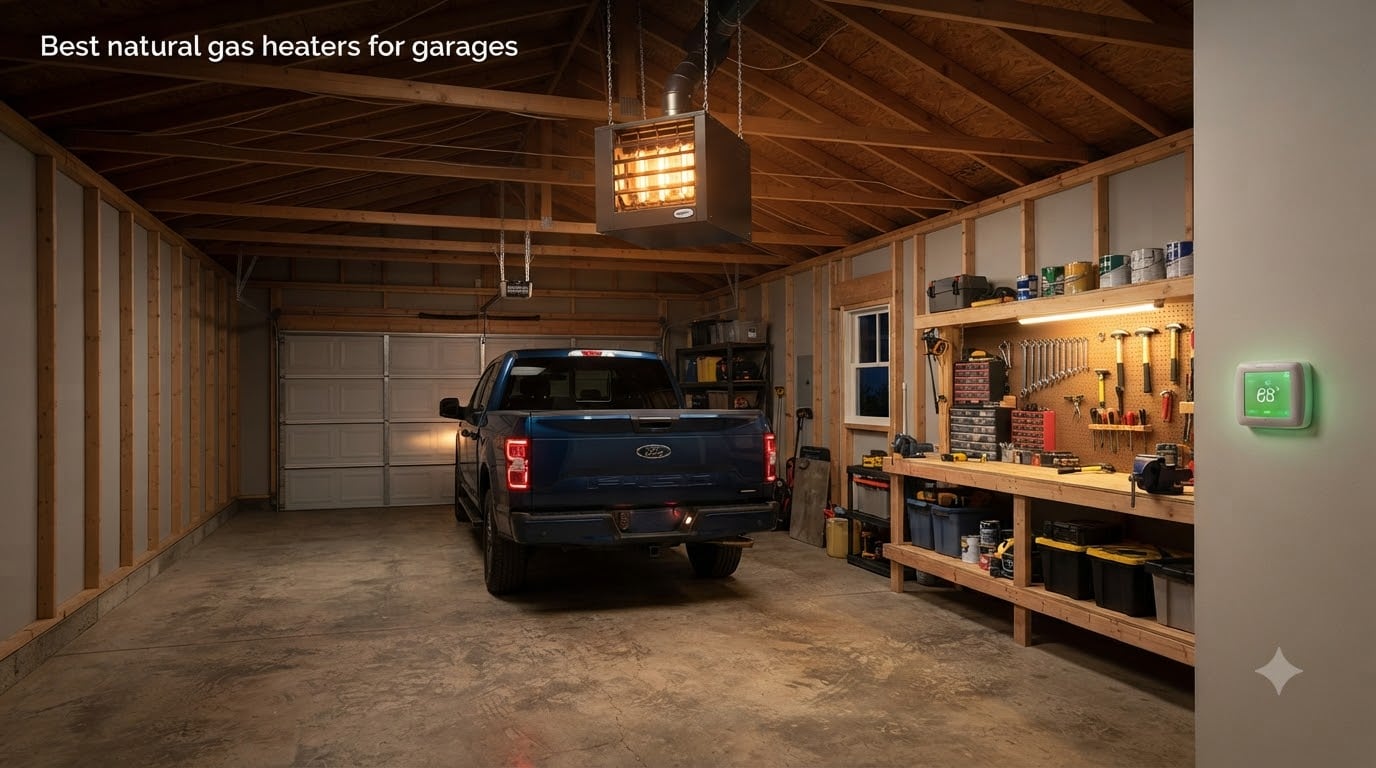 Best natural gas heaters for garages