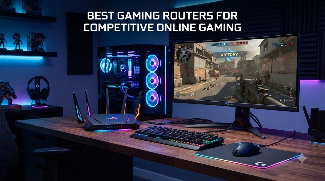 best gaming routers for competitive online gaming