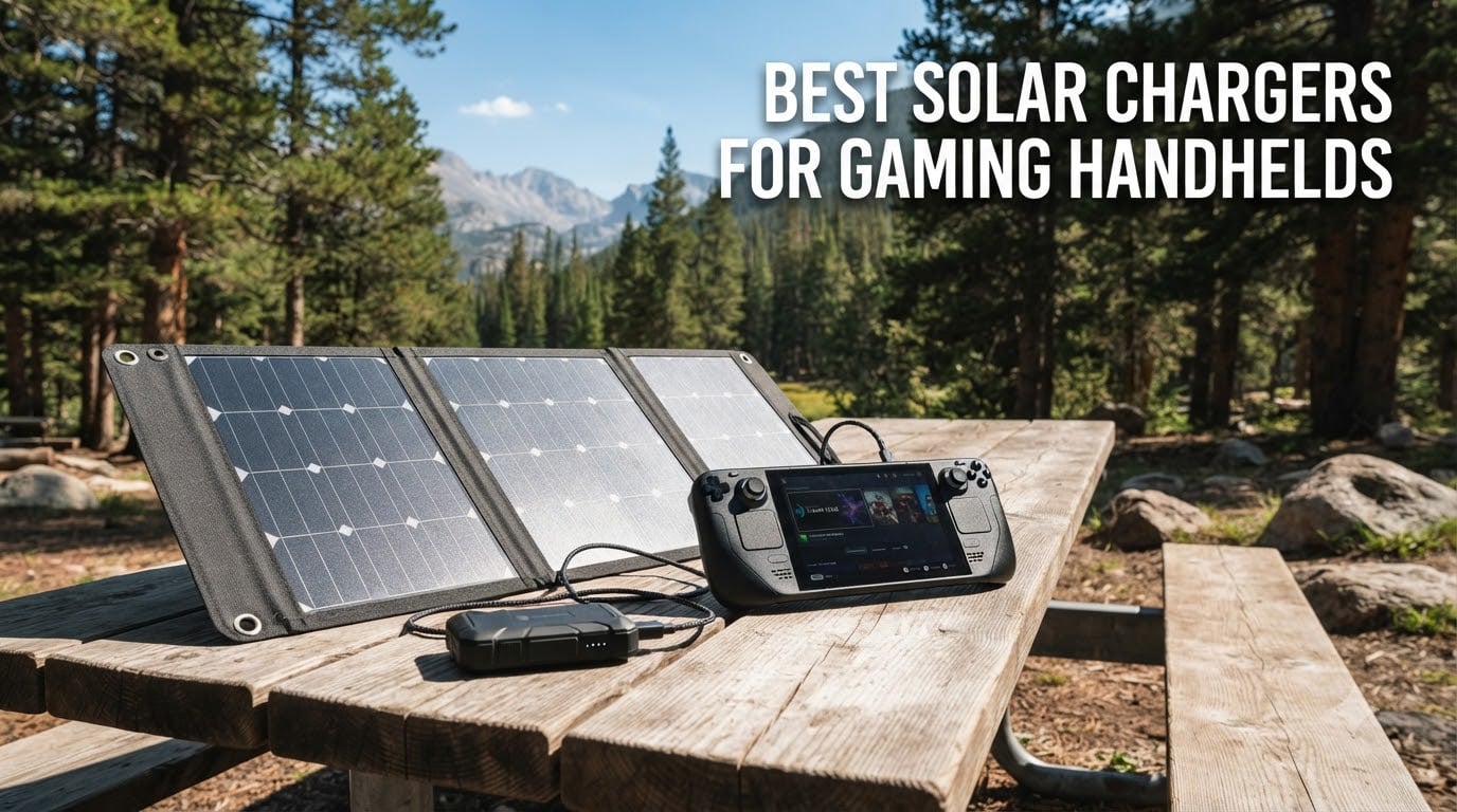 best solar chargers for gaming handhelds