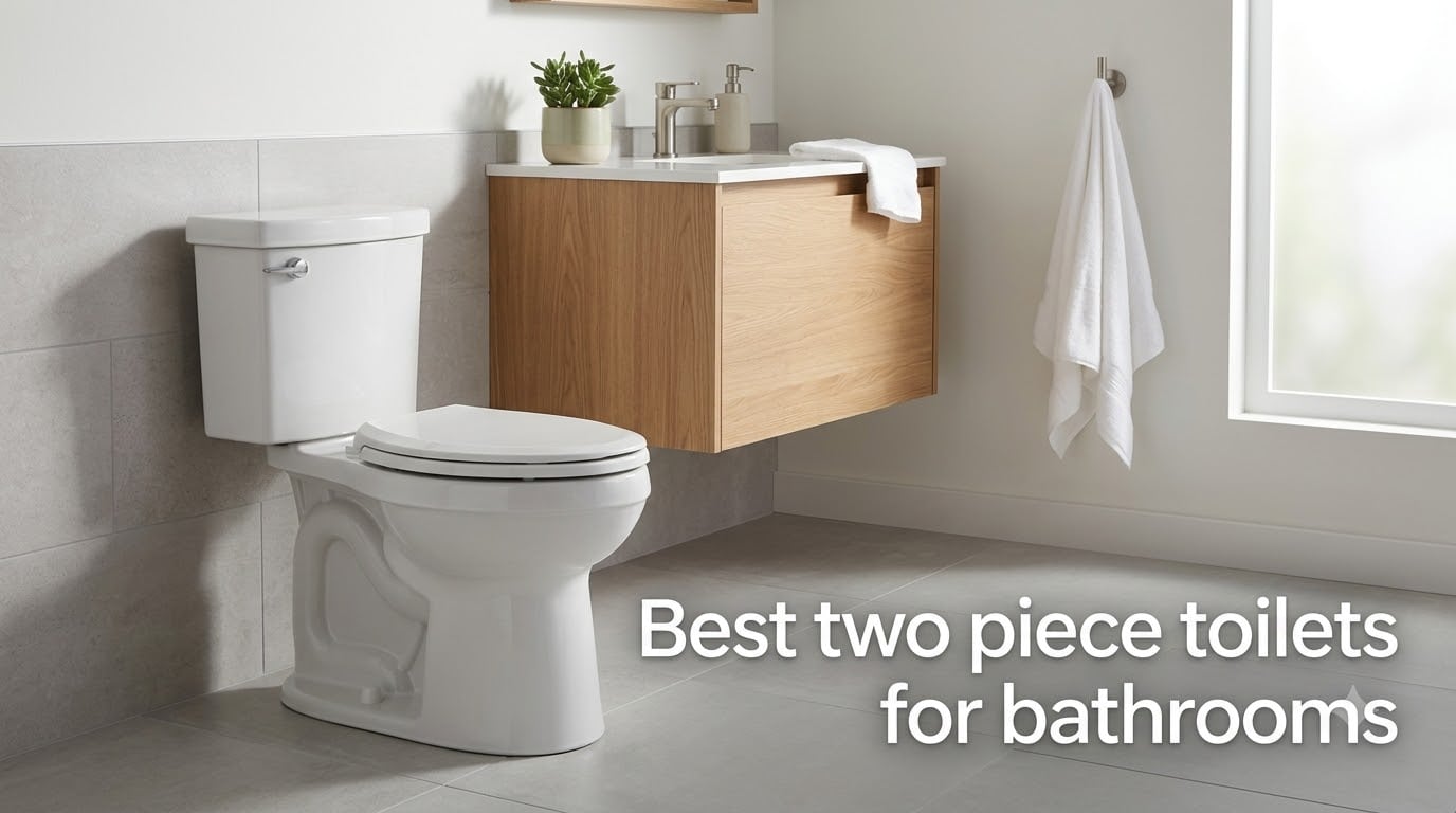 Best two piece toilets for bathrooms