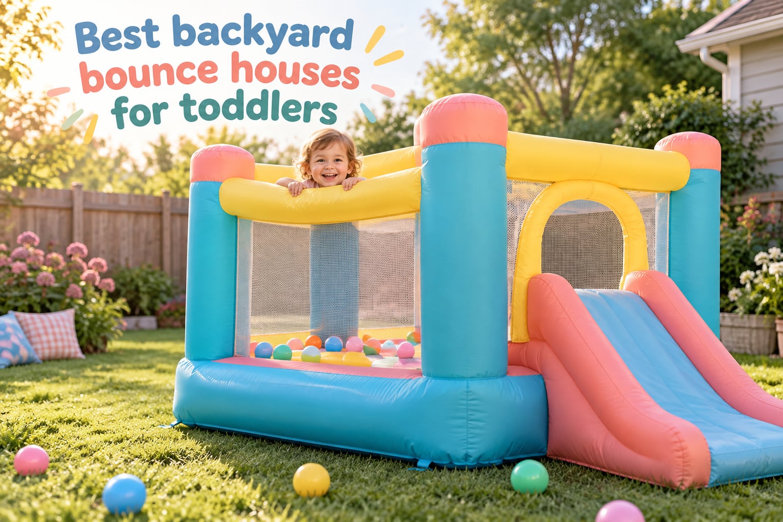 Best backyard bounce houses for toddlers