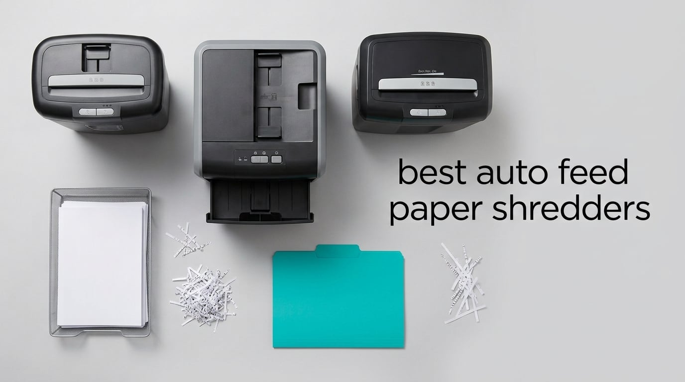 best auto feed paper shredders