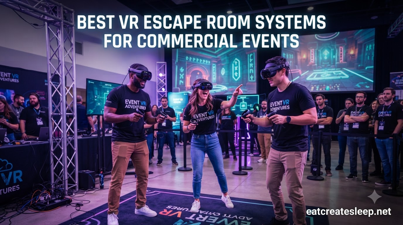best vr escape room systems for commercial events
