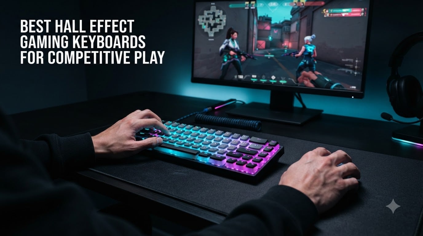 best hall effect gaming keyboards for competitive play