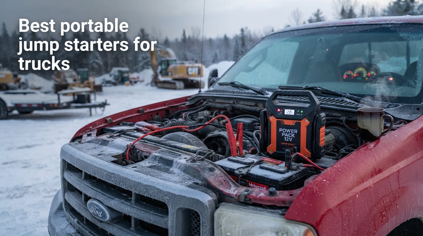 Best portable jump starters for trucks