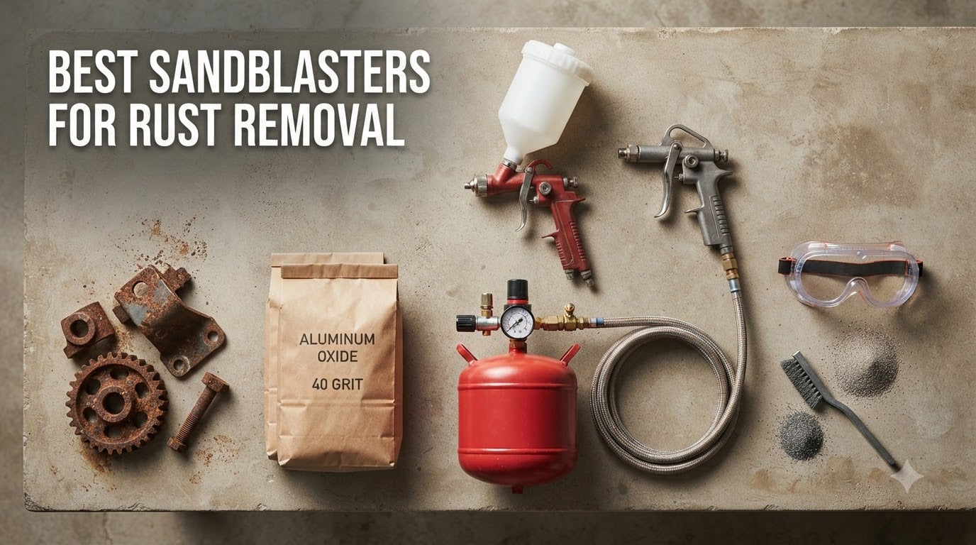 Best sandblasters for rust removal