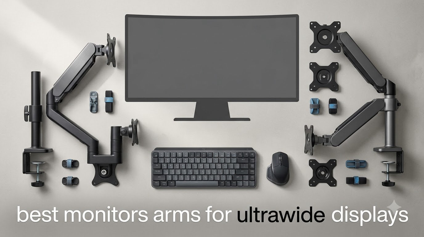 best monitors arms for ultrawide displays