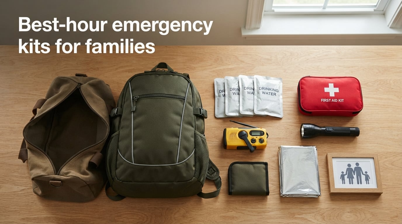 Best 72-hour emergency kits for families