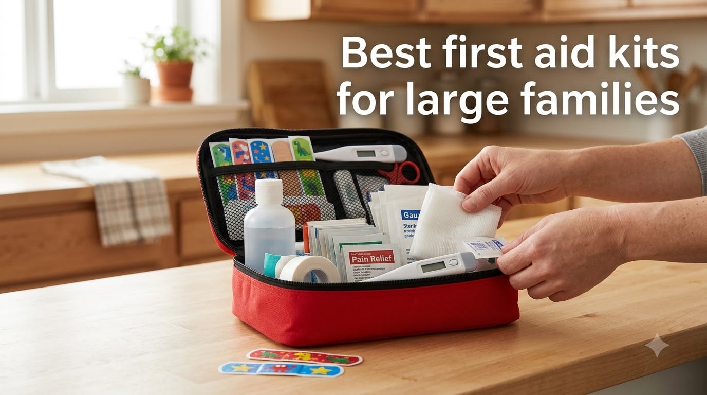 Best first aid kits for large families