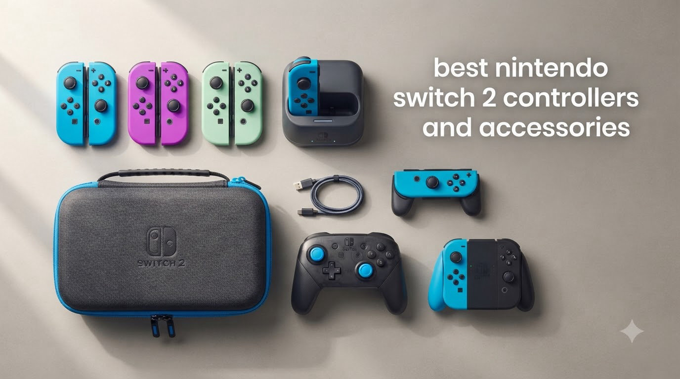 best nintendo switch 2 controllers and accessories