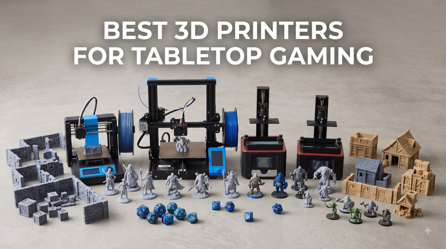 best 3d printers for tabletop gaming