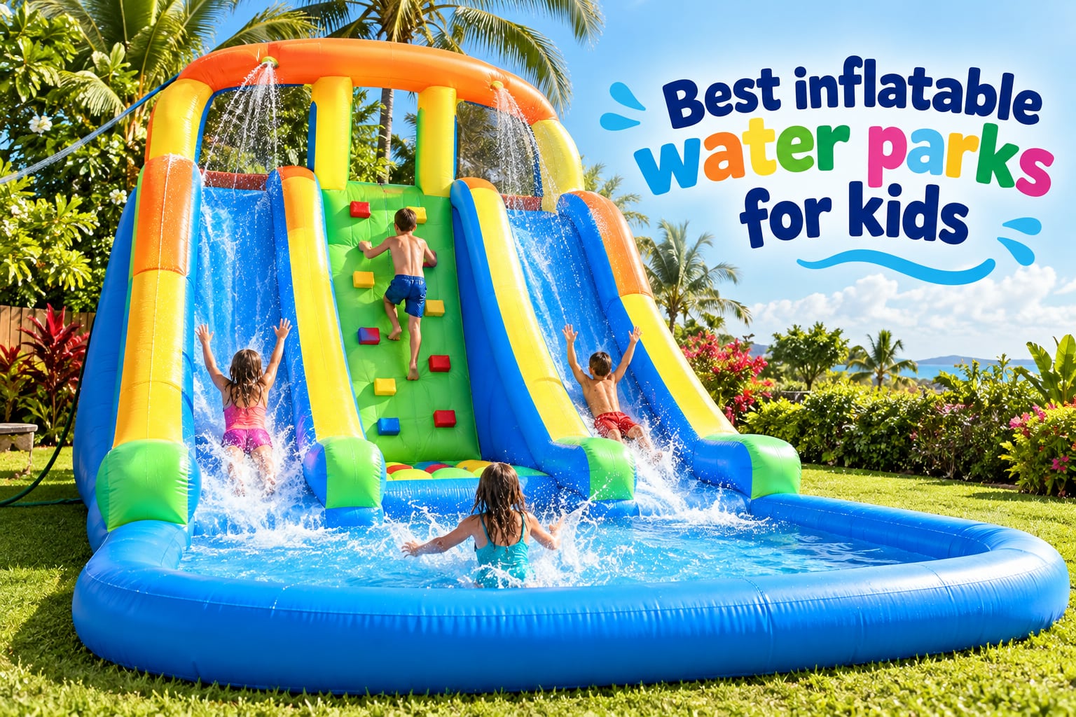 Best inflatable water parks for kids