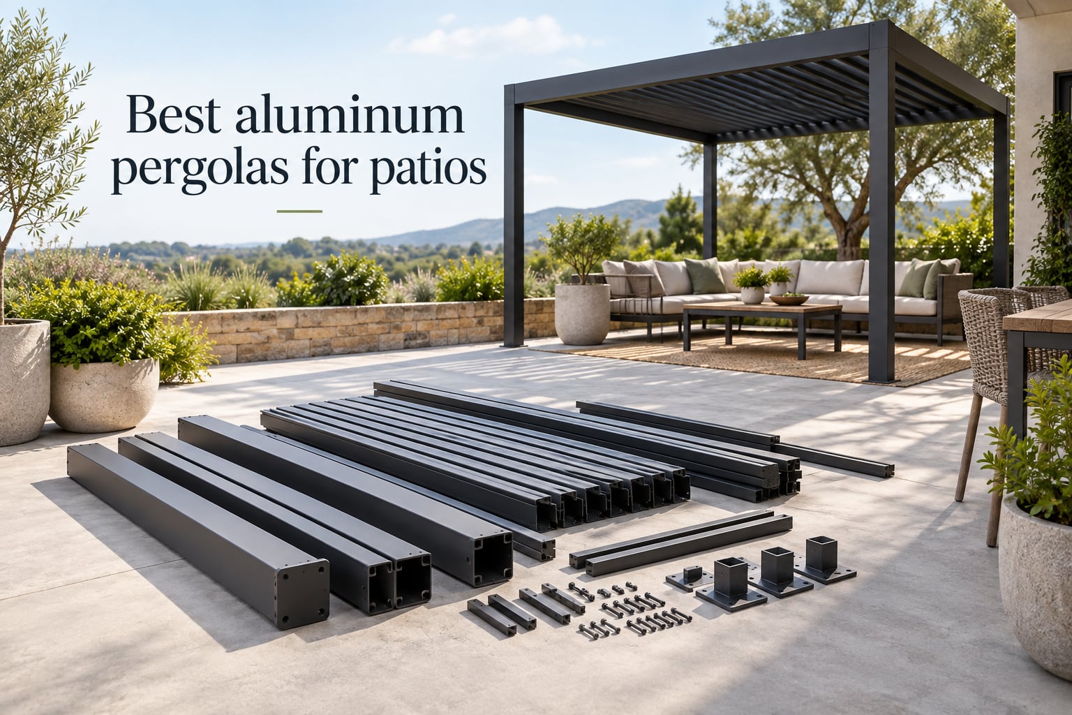 Best aluminum pergolas for patios