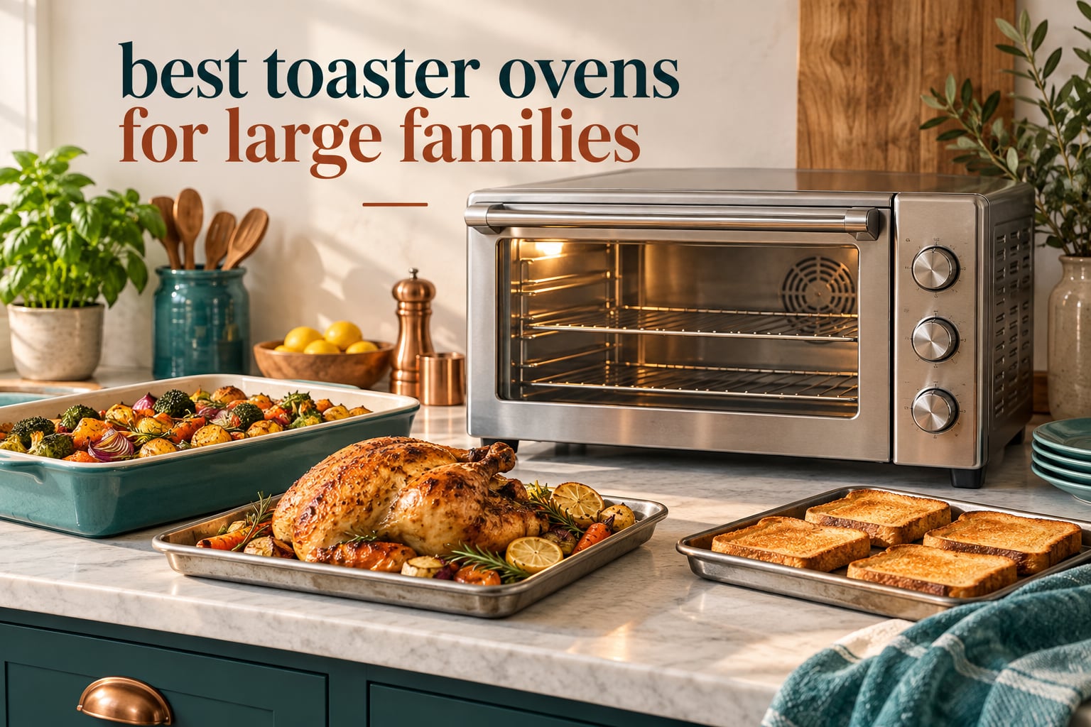 best toaster ovens for large families