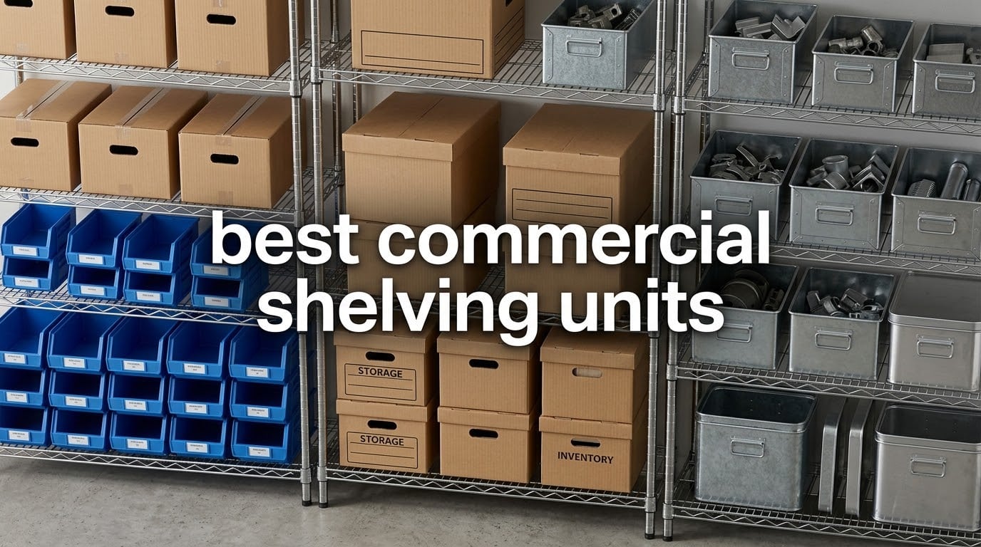 best commercial shelving units