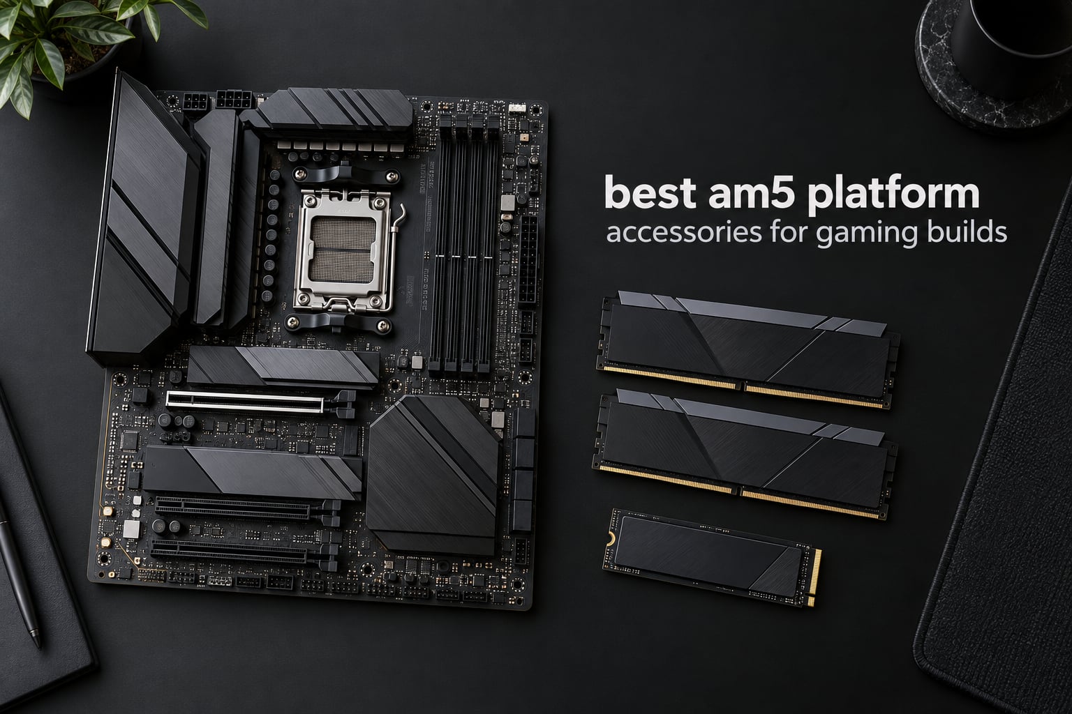 best am5 platform accessories for gaming builds