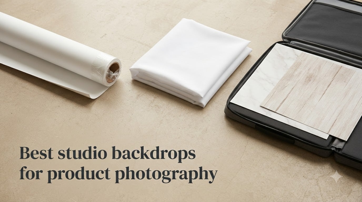 Best studio backdrops for product photography