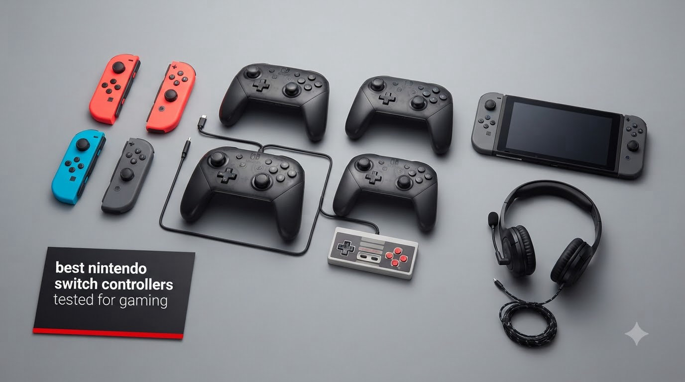 best nintendo switch controllers tested for gaming