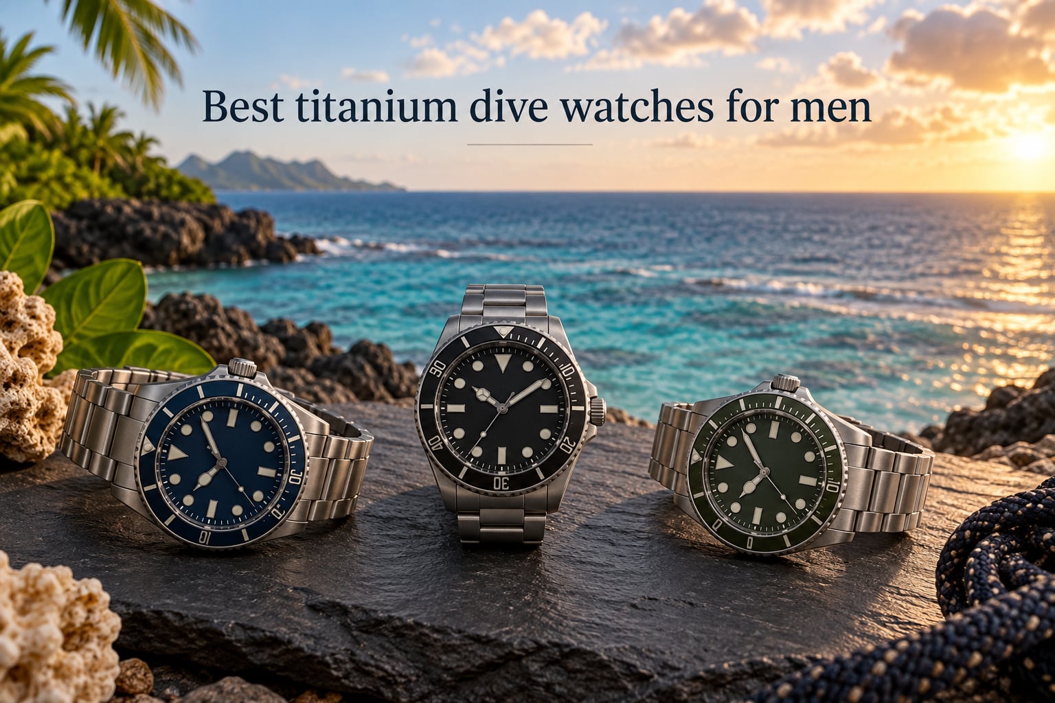 Best titanium dive watches for men