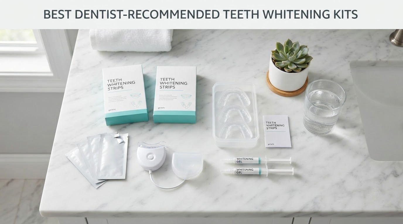 best dentist-recommended teeth whitening kits