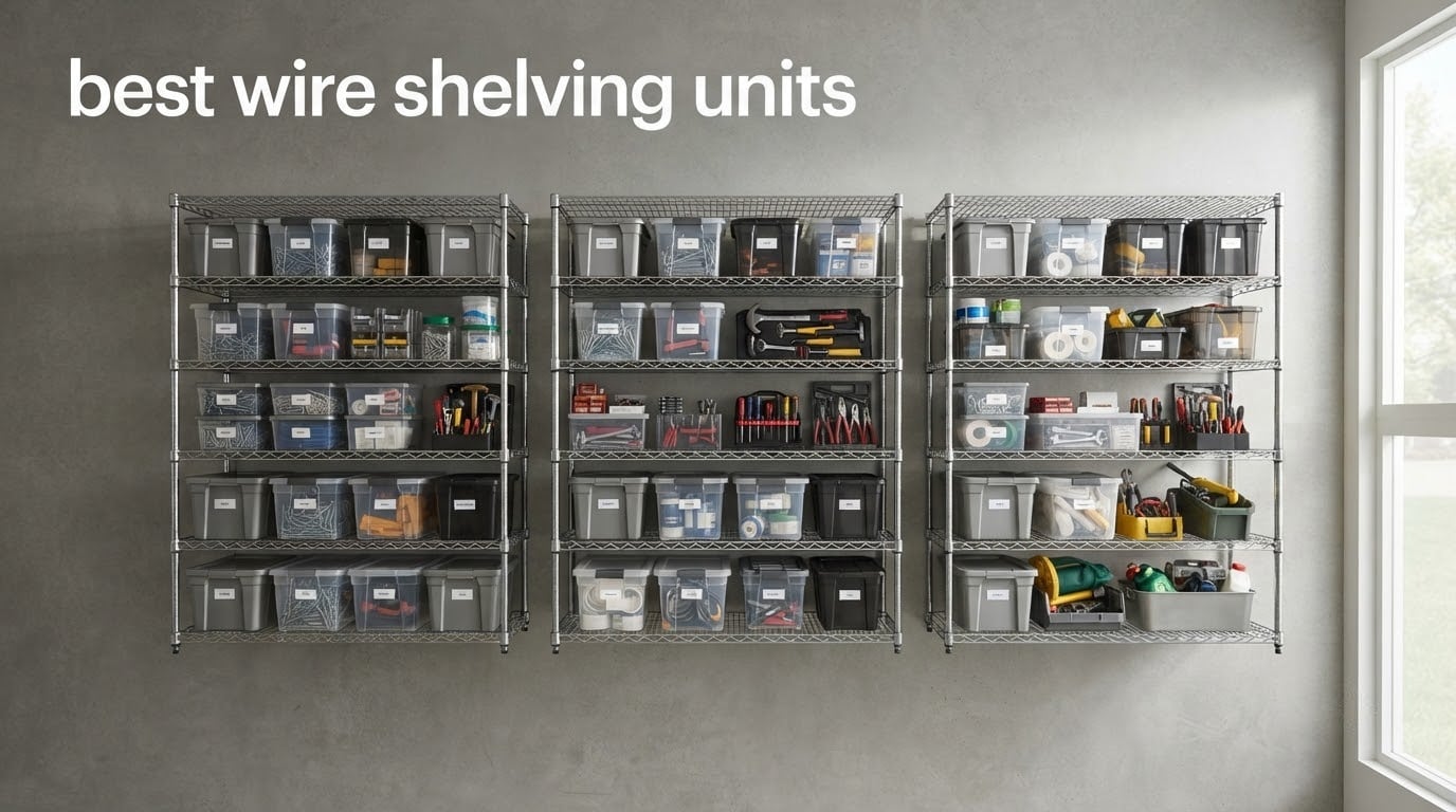 best wire shelving units