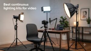 Best continuous lighting kits for video