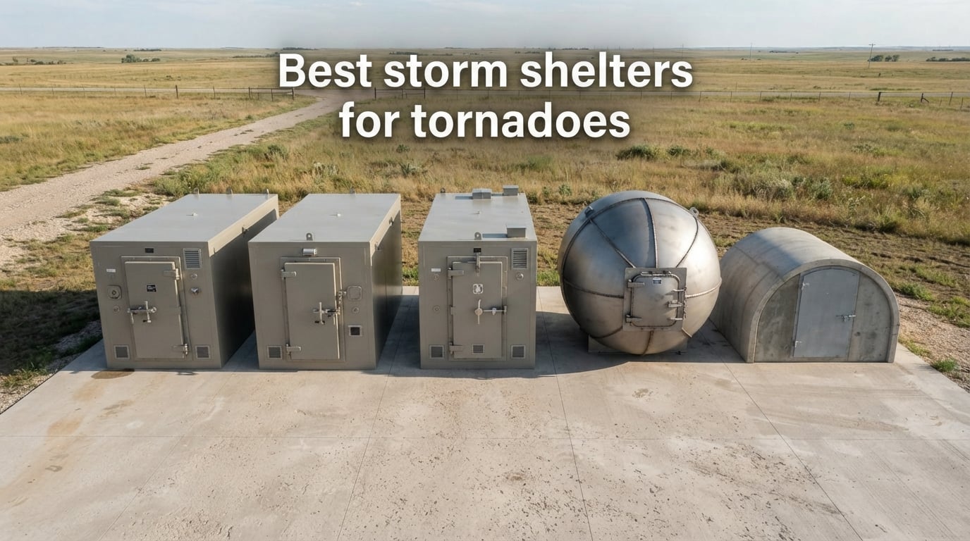 Best storm shelters for tornadoes