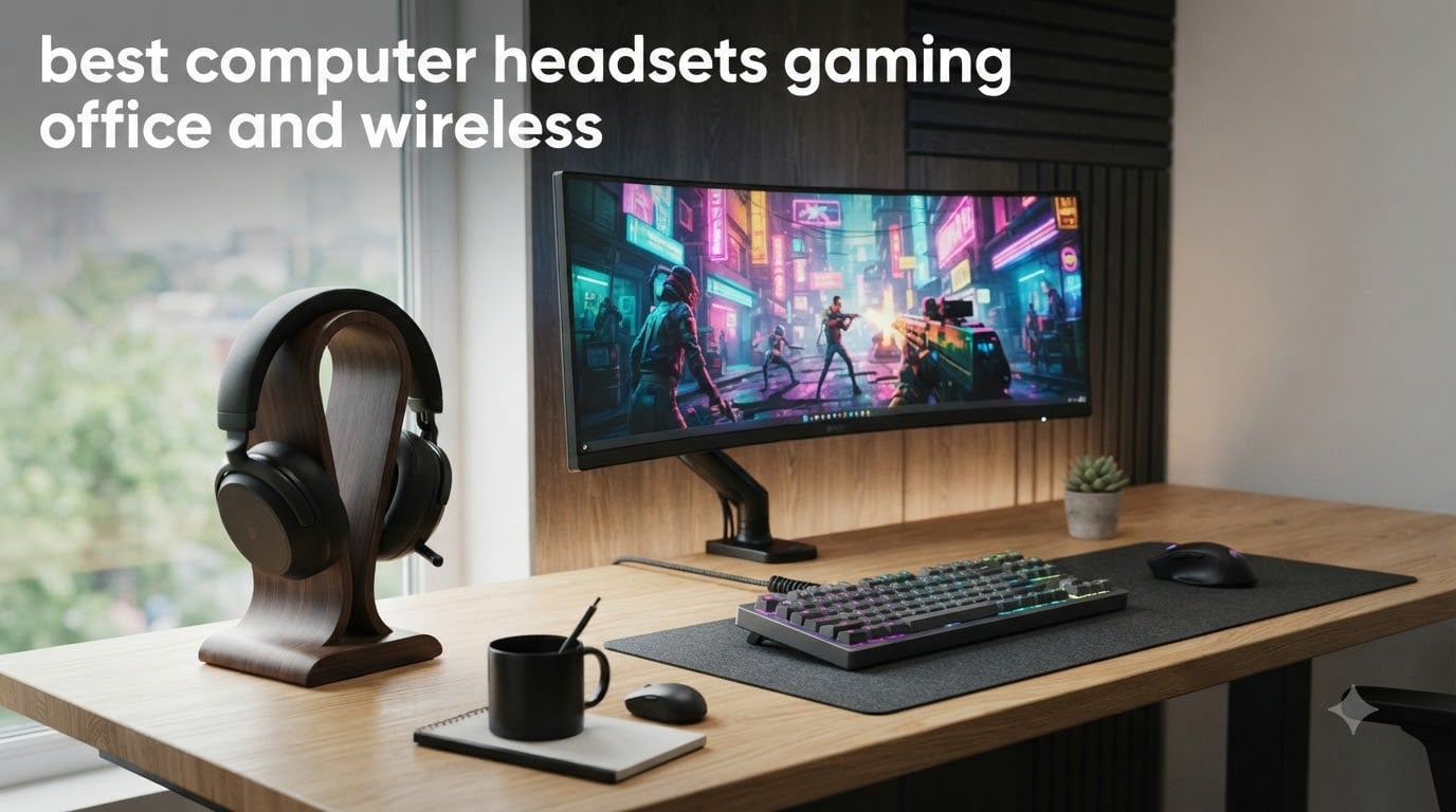 best computer headsets gaming office and wireless