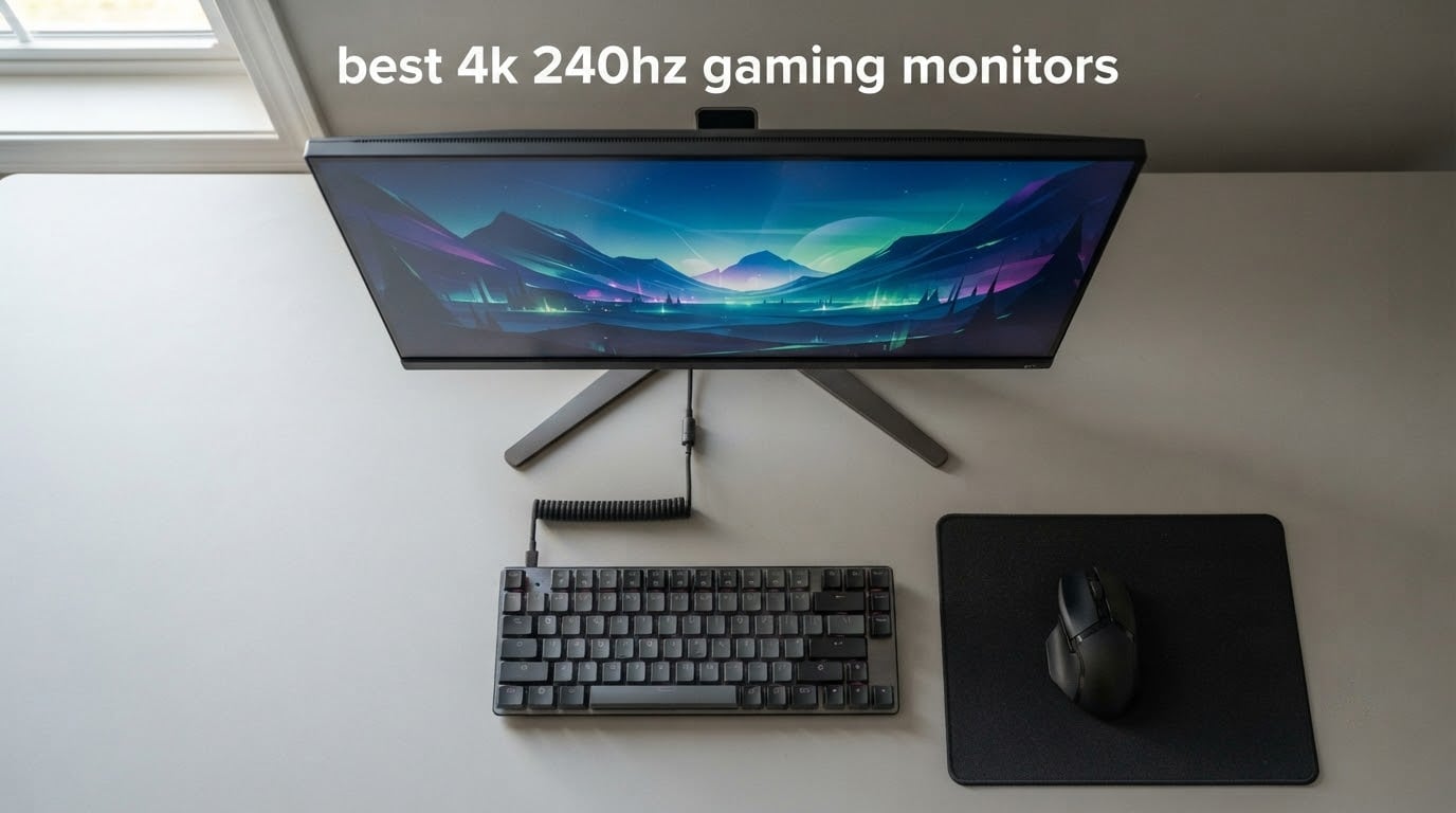 best 4k 240hz gaming monitors