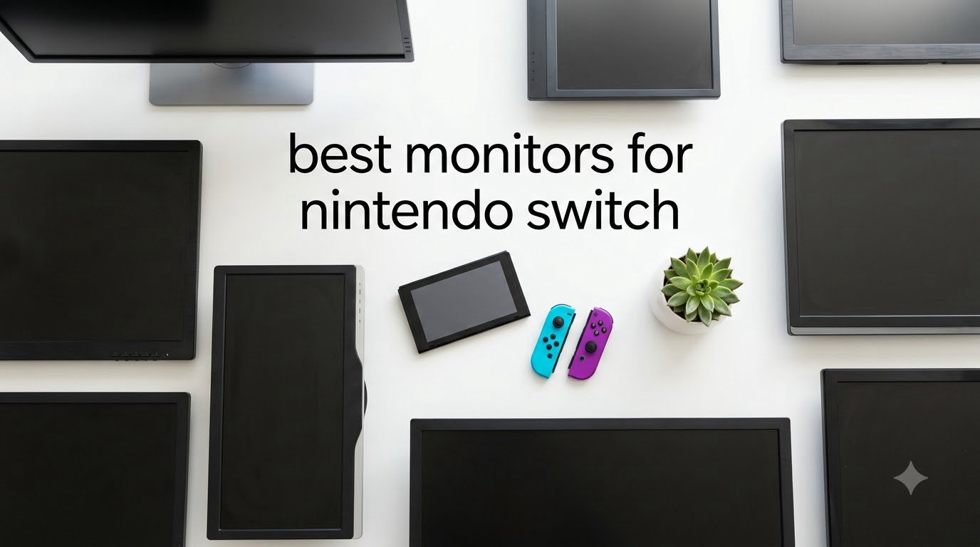 best monitors for nintendo switch